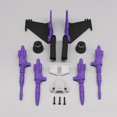 For SS86 Skywarp / Thundercracker Null Rays Wing Skirt Armor Upgrade Kit