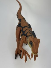 Jurassic World 3.75 Rebirth Orange VELOCIRAPTOR Dinosaur action figure LOOSE
