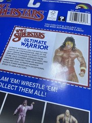Mattel LJN WWE Superstars ULTIMATE WARRIOR BLACK CARD Chase 2026 New Poster