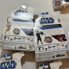 Lot Of 8 Star Wars The Clone Wars Action Figures Numbers 1-8
