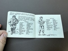 Vintage 1964 Hasbro GI Joe Army Manual FM75-00