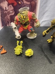 Vtg Playmates TMNT Action Figures Lot Michelangelo,Muckman,Tokka 88,90,91 Minty!