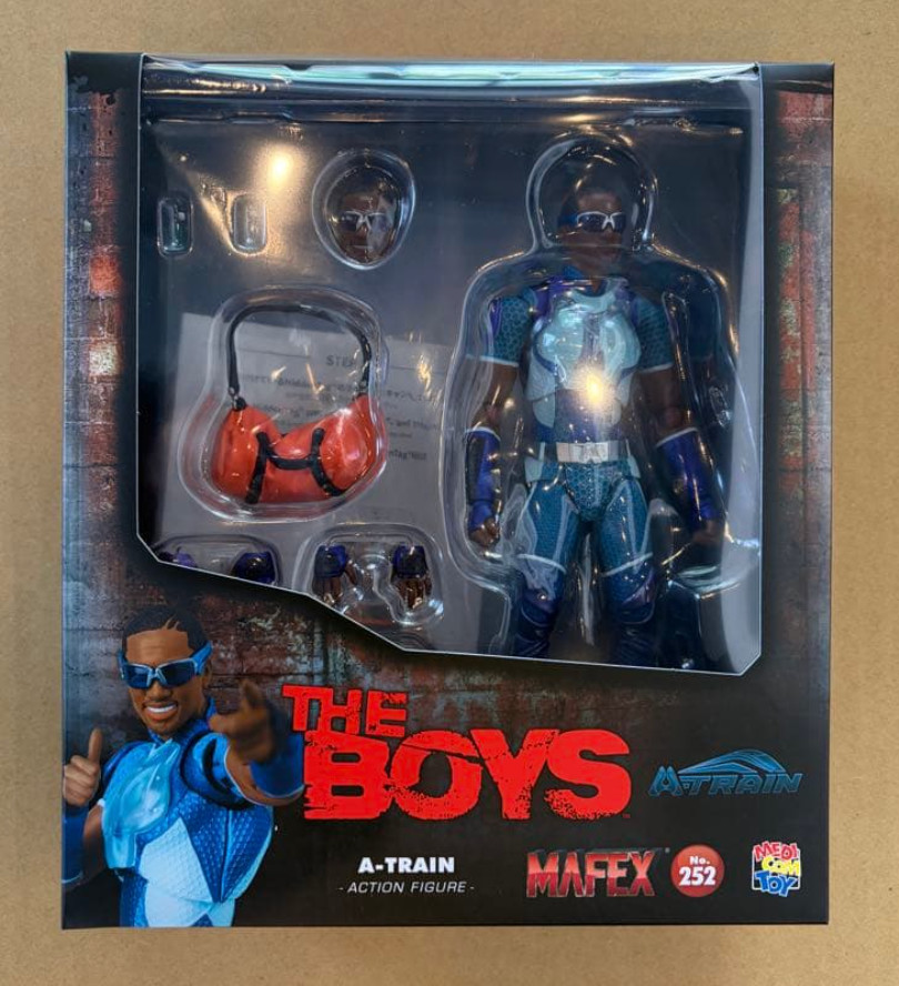 MAFEX No.252 A-TRAIN THE BOYS SEVEN MEDICOM TOY Figure Authentic NEW