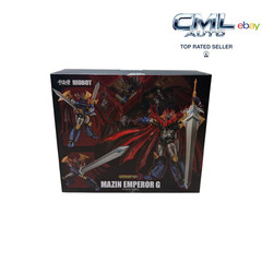 Super Robot Wars V Mazin Emperor G 9in Action Figure RIOBOT Sen-Ti-Nel Japan NIB