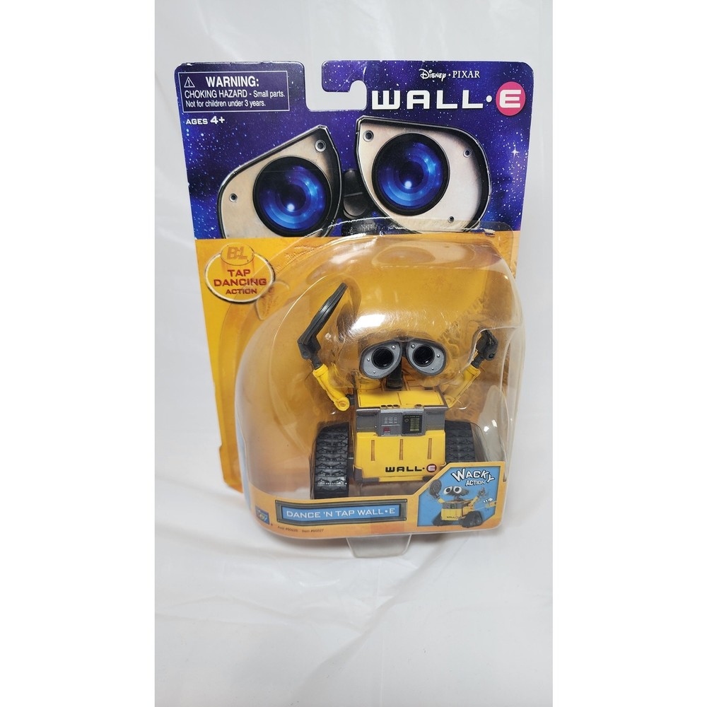 Disney Pixar WALL-E Dance N Tap Wacky Action Figure 2008 ThinkwayToys Sealed MOC