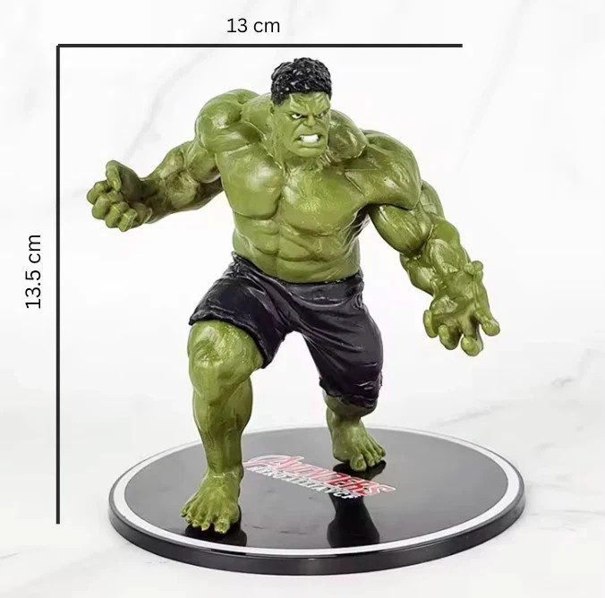 Marvel Hulk Action Figure | The Incredible Hulk Collectible Toy | PVC