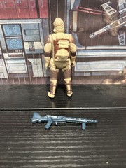 Vintage Star Wars ESB- Dengar Bounty Hunter Kenner 1980 Hong Kong Nice W Weapon