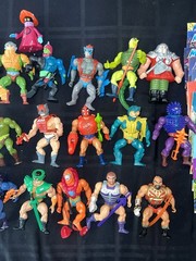 Vintage MOTU Lot of 24. 20 are Complete w/. See Description for Details.