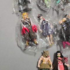 Anime Style Figures Bundle Lot 14 Pc Mixed Action Figures w Boxes Unbranded