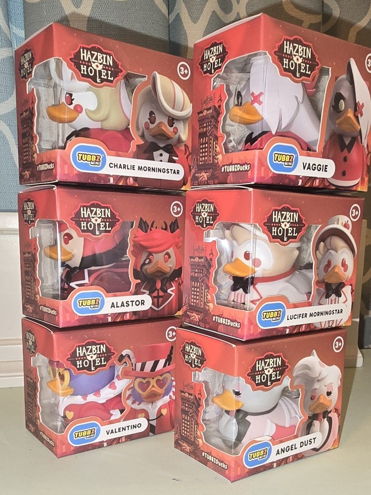 Hazbin Hotel Tubbz Minis Duck Set