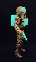 Custom 3D printed GI Joe Holster and pistol in multiple colors