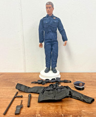 Ertl Collectibles Vintage 1998 Real Heroes Top Cop 12 Inch Police Officer Figure