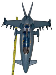 1/6 Custom Bat Wing type Fighter Jet Plane for 12″ figures like GI Goe