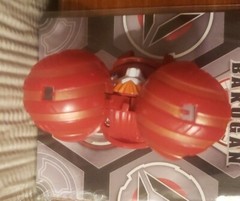Bakugan Battle Brawlers Griffon 250G – Red Pyrus B1 Figure Only No Card Included