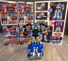 Power Rangers Victory Robo Lightspeed Rescue Go Go Five Super Minipla assembled