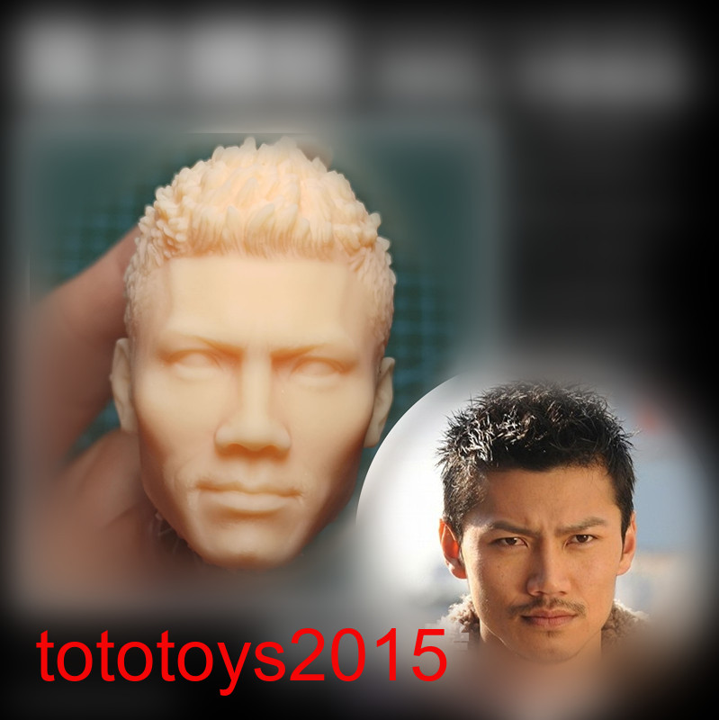 1:6 1:12 1:18 Japanese actor Men Head Sculpt for 12” 6” 3.75”Figure Body Toy