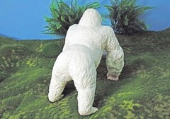 Albino Gorilla 11.8″ Largest Size King Kong White Ape Toy Action Figure Rampage