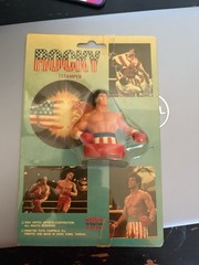 1985 United Artist Winston Toys Rocky Stallone Movie Figurine Ink Stamper rare