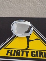 1/6 Flirty Girl Collectibles SBA2012-2 White Space Battle Armor Helmet w/Weapon