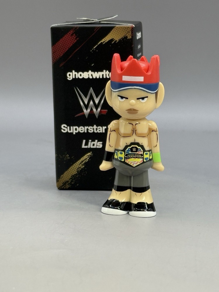 NEW Lids Exclusive Only WWE John Cena Ghostwrite Wrestling Figure /1000