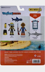 DEVSERIES Game Pack w/ Code Shark Bite 2: Shark Cage Diver Sea Diver TOY NEW NIB