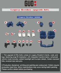 Legs Waist Filler Upgrade Kit For Legacy Generations Select Breaker – GO BETTER