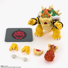 BANDAI S.H.FIGUARTS SUPER MARIO BROS. BOWSER (SUPER MARIO) 130mm ACTION FIGURE