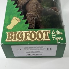NEW Archie McPhee BIGFOOT Action Figure Accoutrements 7.25″ Cryptid Toy NIB