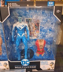 Mcfarlane Toys DC Multiverse JLA Plastic Man BAF Set Complete 3 Plus Head