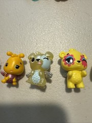 Hatchimals Lot Mini Figures Pink Yellow Owl Bear Tiger Bunny Bee Elephant Cat