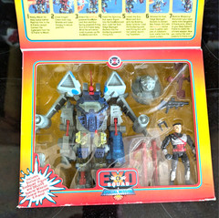 Exosquad JT Marsh Deep Space E-Frame Action Figure Box 1995 NEW OPEN BOX