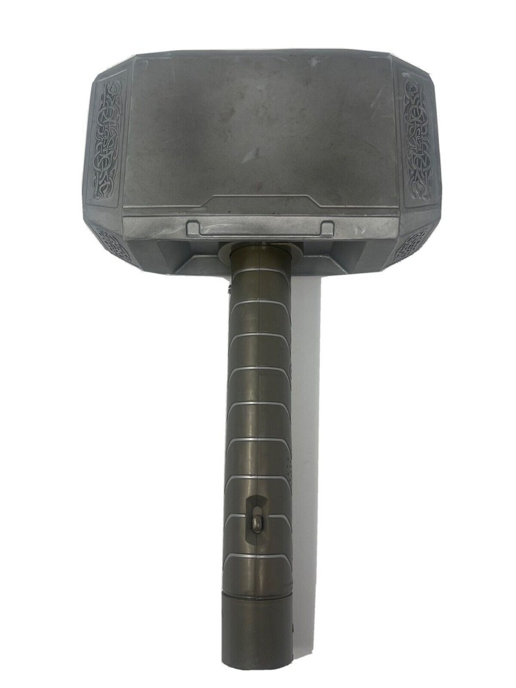 Hasbro Marvel Thor 2011 Lightning Hammer Electronic Mjolnir TESTED NO MISSILE