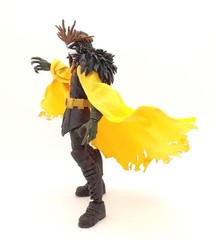 SU-MF-C-RK: 1/12 wired battle damaged yellow cape for McFarlane Robin King