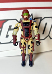 GI Joe Cobra Rock Viper 1990 v1 *100% COMPLETE w/Card, Near Mint!* Vintage ARAH