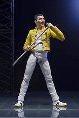 S.H.Figuarts Freddie Mercury Singer 140mm PVC ABS Action Figure Bandai Spirits