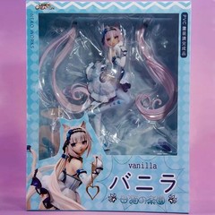 NEKOPARA Chocola Vanilla PVC Figure Anime Girl Chair Statue Model Toy Decoration
