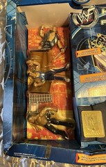 Rare WWF/WWE Jakks Superstars Signature Series Collection (6 Pc) Set + Accessory