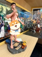 Worker Kevin Resin Statue 1/6 Scale Painted GK Model Decoration Figure Ornament