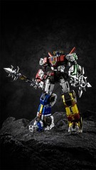 New In Stock Lucky Cat Micro Cosmos MC-01S Elvis Voltron Metallic Version Figure