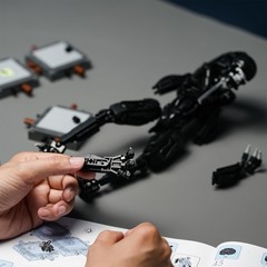 Xenomorph Action Figure Building Kit Compatible with Lego Sets for for Adults,Ho