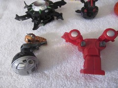 Mixed Lot of 12 Bakugan Mixed Years And Sizes