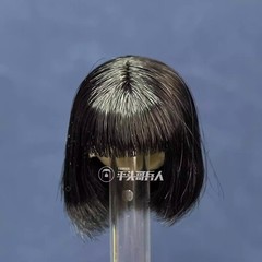 1/6 Female Bangs Hairstyles Short Hair Covers Model For 12″ Action Figure Body