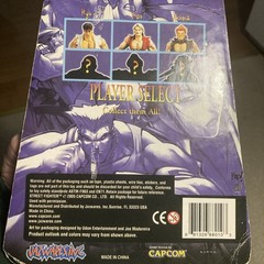 Jazwares Street Fighter Akuma Action Figure in box used 6.5 x 4 inches