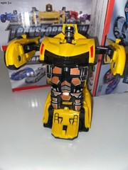 Transformer Robot Cars Friction 2 in 1 Kids Toy Toddler Yellow Color SPORT Car
