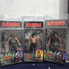 First Blood John J Rambo PVC Action Figure Special Forces Soldier Collect Gift