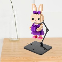 Diorama-Ready Action Figure Stands – 2 Pack Adjustable for 3.75 & 6-Inch Figures