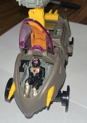 1986 Coleco Starcom Shadow Raider W/ Capt. Battlecron-Missing 4 Gray Feet-COOL!