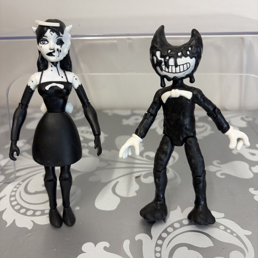 Allison Angel & Bendy and the Ink Machine Action Figure Phatmojo Meatly Games