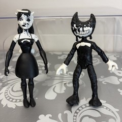 Allison Angel & Bendy and the Ink Machine Action Figure Phatmojo Meatly Games