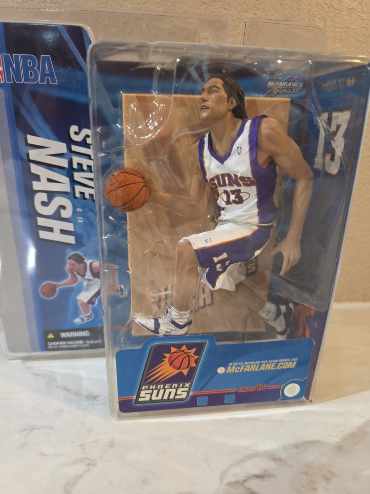 2005 McFarlane NBA Steve Nash Phoenix Suns Series 10 New in Original Packaging